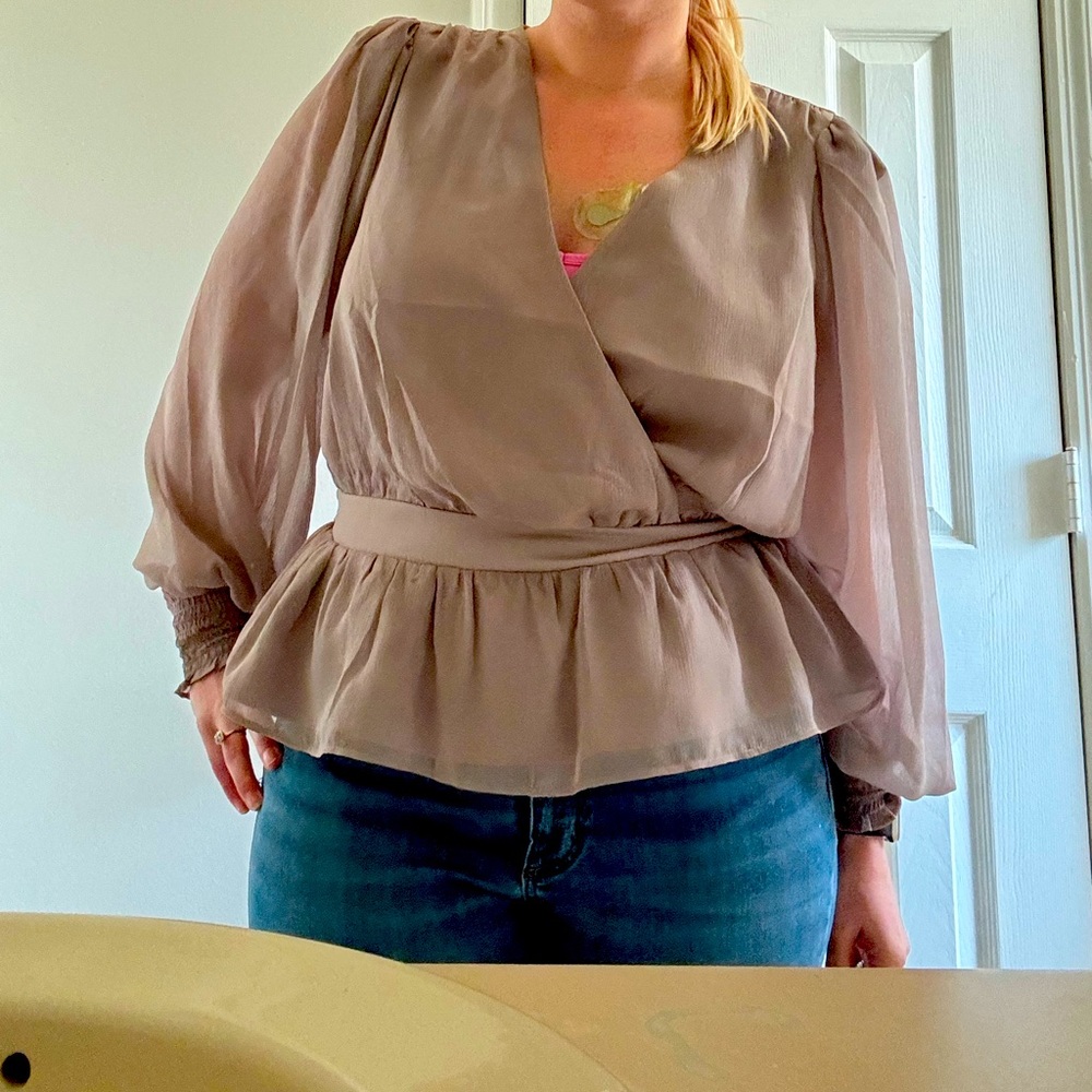 Express Sheer Blouse